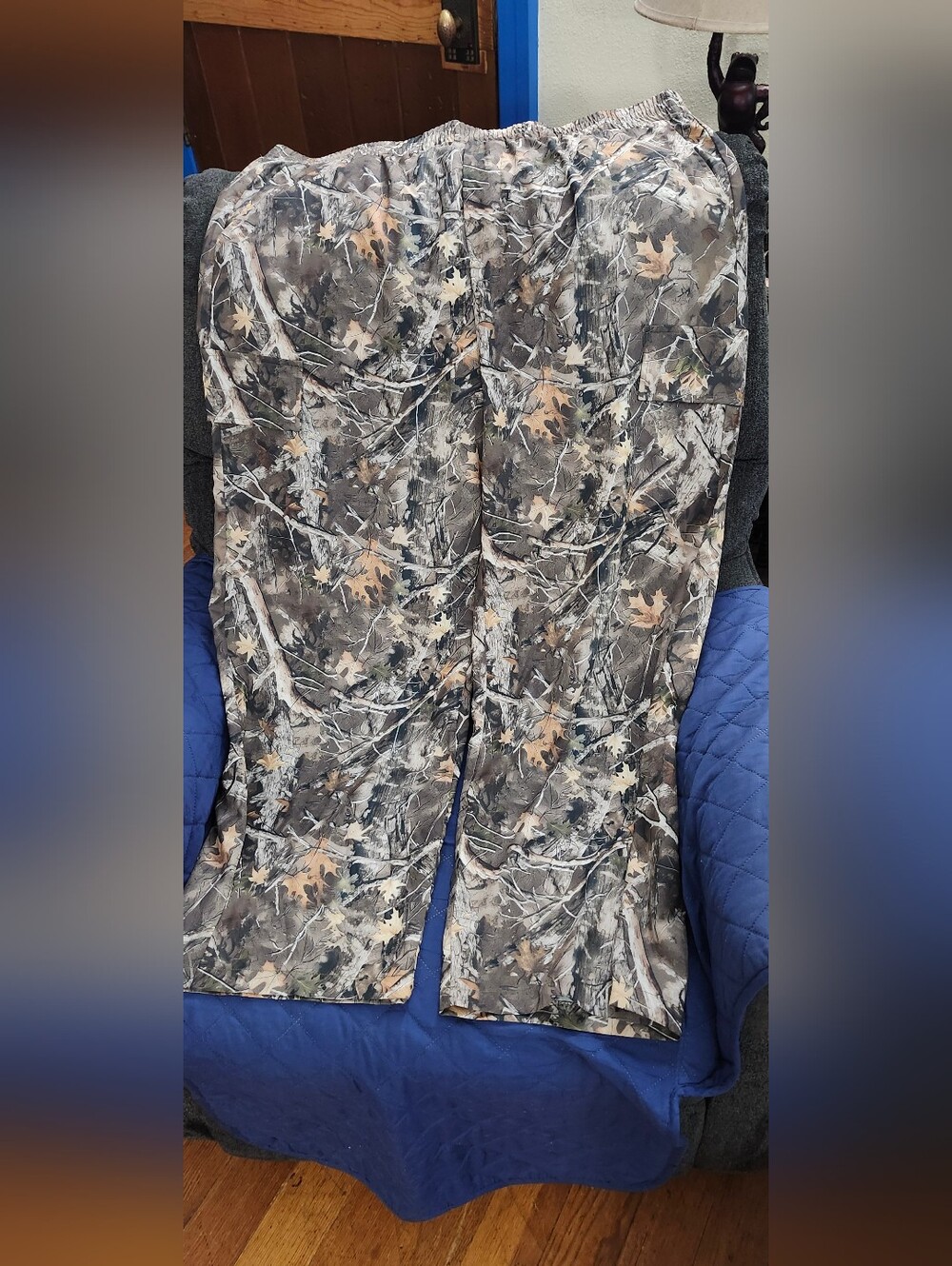 Mens Camo Lightweight XXXXL Pant - Picture 2 of 6